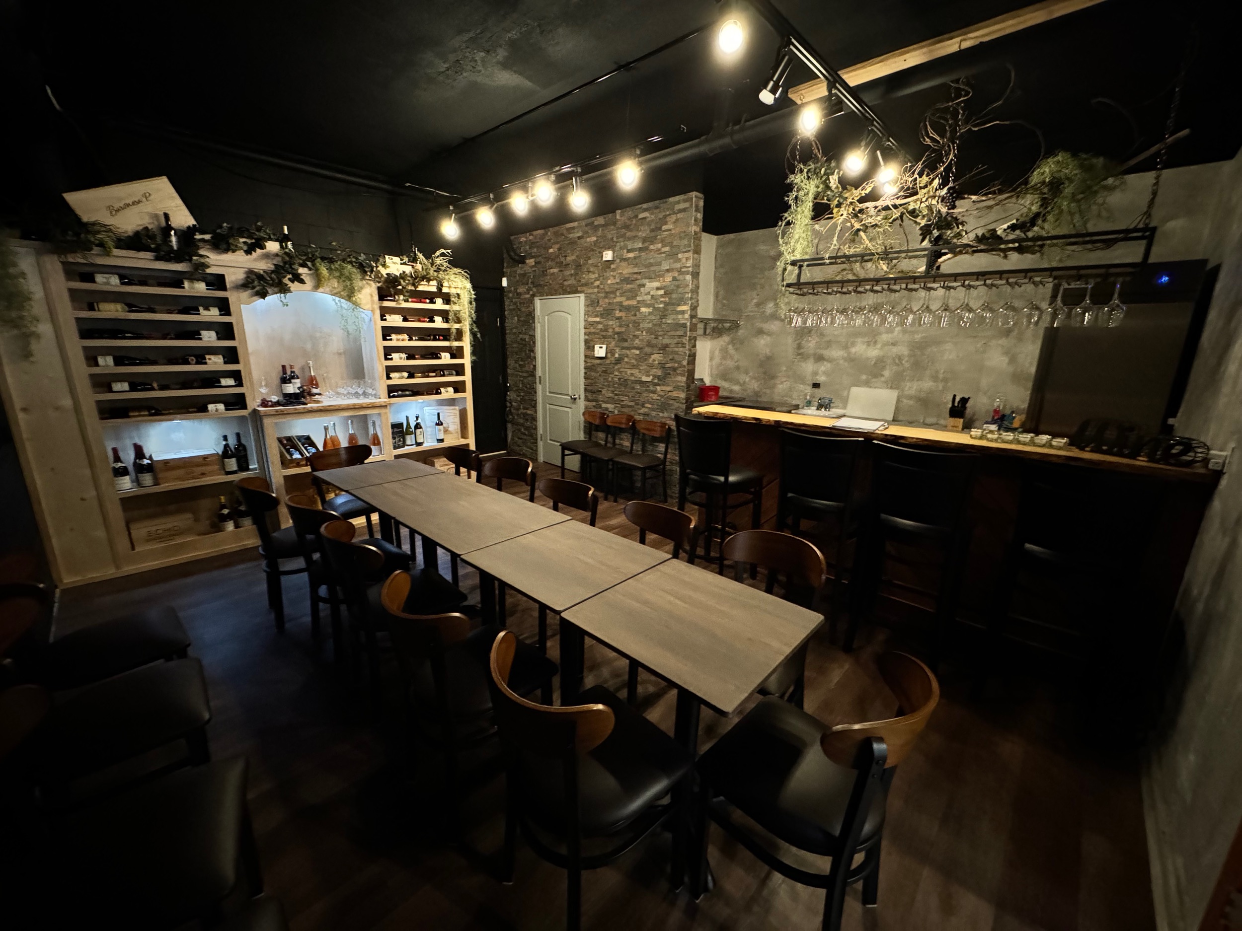 Cellar room setup